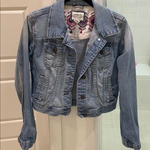 Gently worn I Love H81 denim jacket